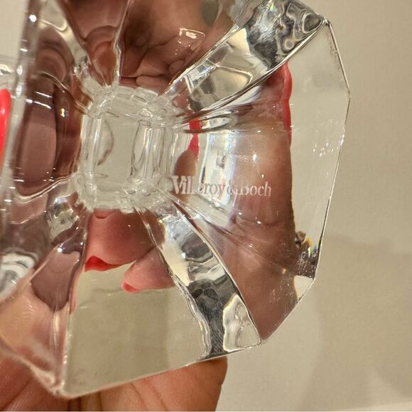 Villeroy & Boch Crystal Taper Candle Holder - Picture 2 of 2